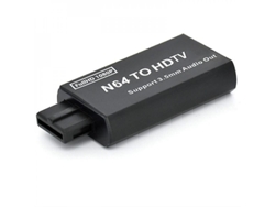 Convertidor De N64 A Hdmi, Adaptador De Consola Para Tv, Hdmi Para N64 Snes Ngc Sfc Mkw