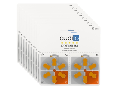 120 Pilas Para Audfonos Audilo Premium Tipo 13