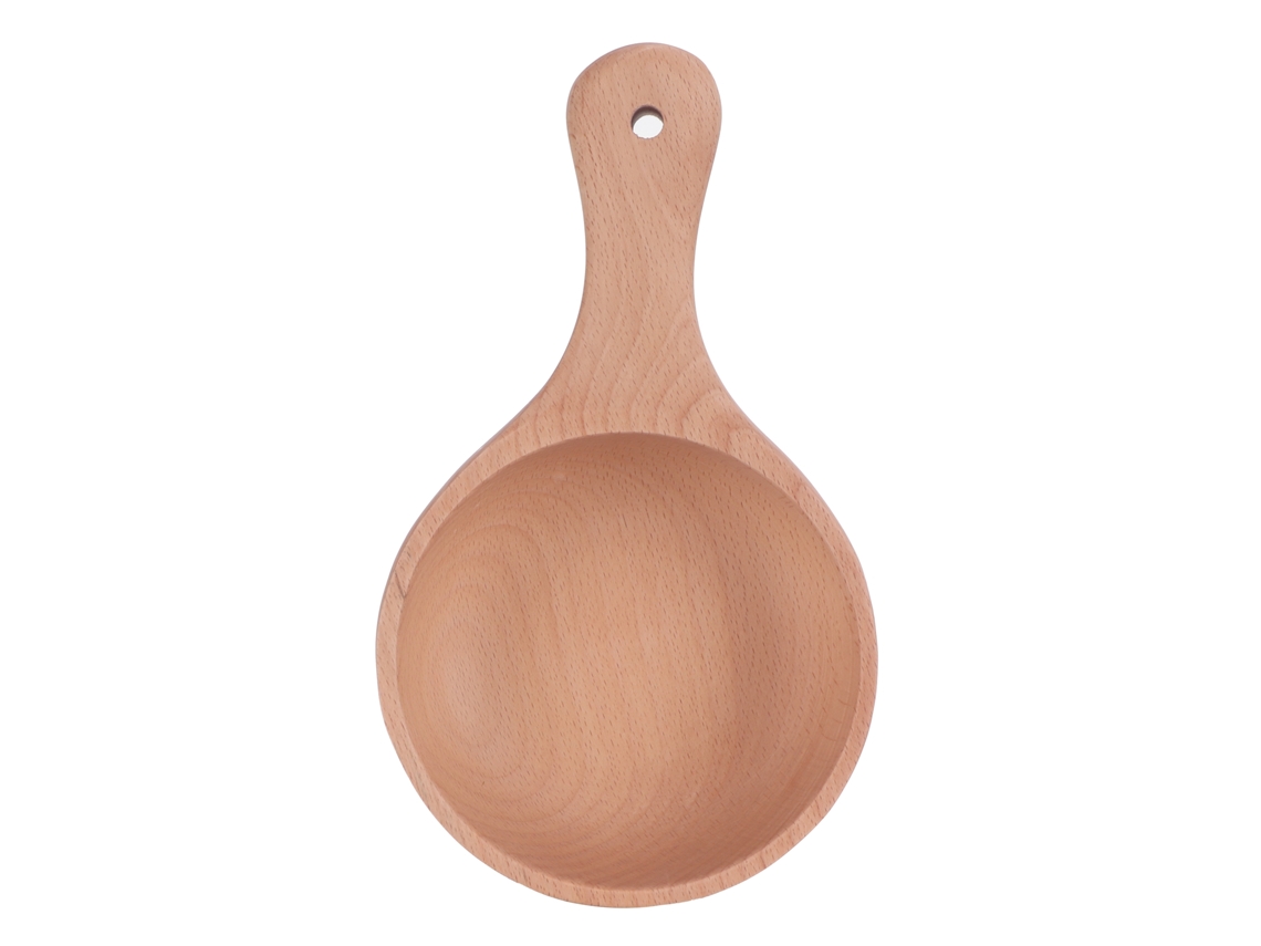 Bol De Ensalada Japonés De Madera Con Asa Para Frutas Y Pasta - Utensilio De Cocina