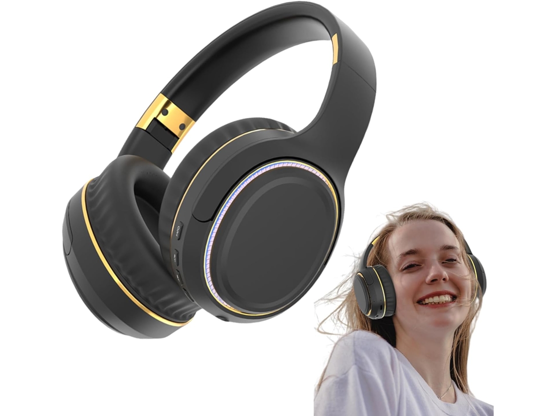 Auriculares Con Cable | Deportivos: Sonido Estéreo E Iluminación Ambiental Para Entrenar.