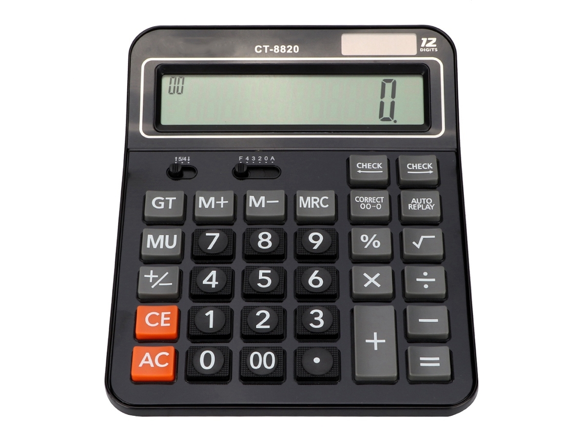 Calculadora Solar Portátil Electrónica De Mano Y Doble Energía, Suministros De Oficina Luz Dourada