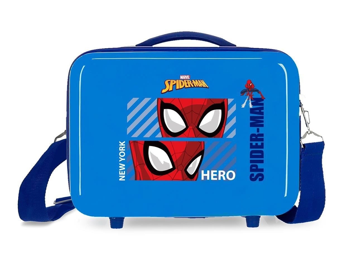 Maleta de Cabina MARVEL Spiderman Hero Azul (21x29x15 cm)