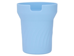 Protector De Silicona Antiarañazos Para La Base De Vasos Stanley De 40 Oz, Color Azul Claro.