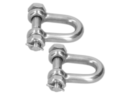 2026-as-2 Piezas Grúa Ancla D Anilla Tornillo Pin Acero Inoxidable 304 M10 Hardware De Seguridad