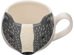 Adorable Taza De Café De Cerámica De 330 Ml, Elegante Taza Blanca Para La Oficina O