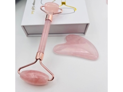 Masaje facial y ocular - Dos productos rosas