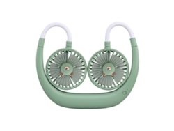 Ventilador de cuello silencioso portátil recargable por USB