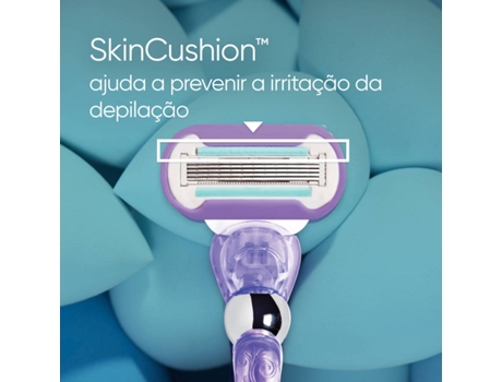 Máquina Depilatoria GILLETTE Venus Deluxe Smooth Swirl con 1 Recambio