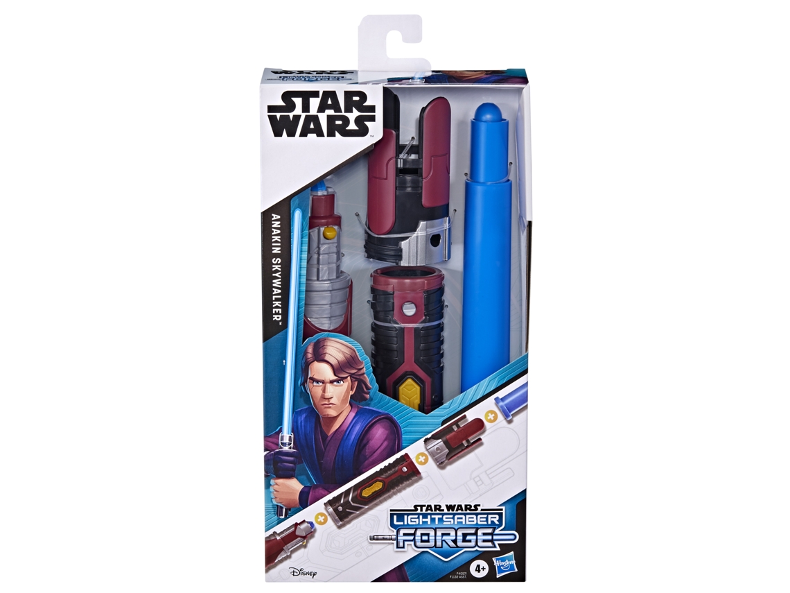 Figura de Acción STAR WARS Lightsaber Forge SableLuz Azul ExtensibleAnakin Skywalker