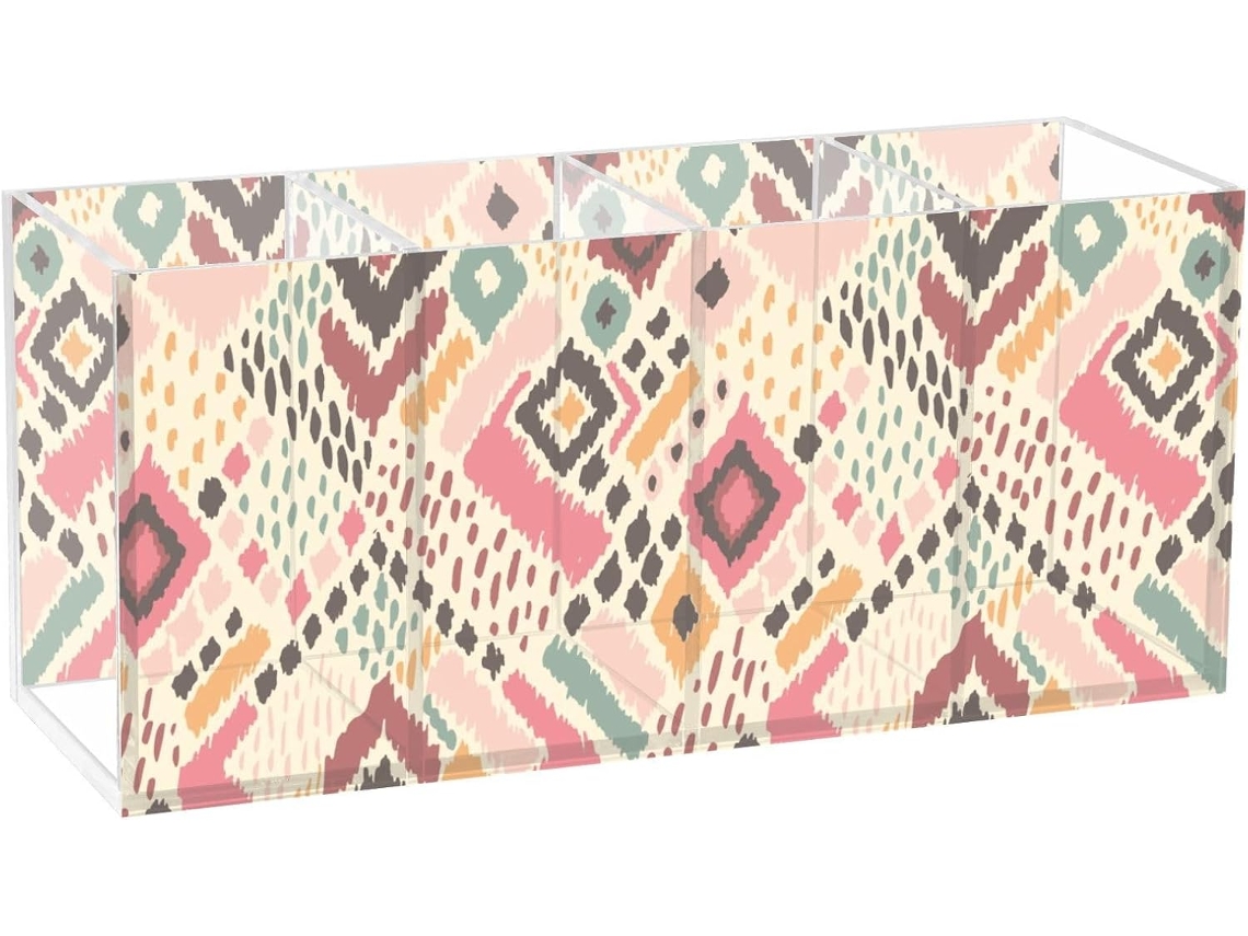 Besportble Portalápices De Lápices Y Brochas Maquillaje Acrílico Resistente Alta Calidad 20 X 6,3 9 Cm