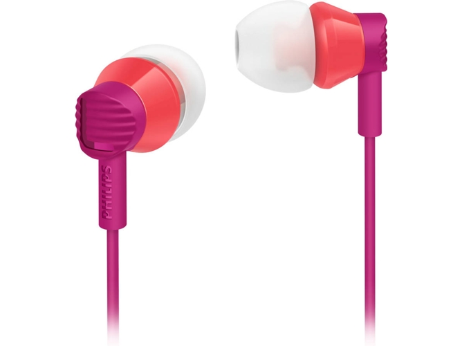 Auriculares con Cable PHILIPS SHE3800PK/00 (In Ear - Rosa)