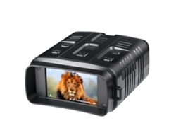 Binoculares de visión nocturna Gafas de visión nocturna 4K para adultos, la visión nocturna infrarroja digital de 3 '' puede guardar fotos y videos Batería de litio recargable de IKIKSO