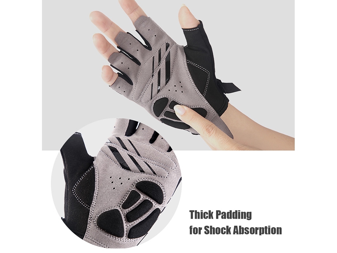 Guantes De Ciclismo Sin Dedos, Antiimpacto, Transpirables, Guantes De Mtb De Verano Para Hombres Y Mujeres.