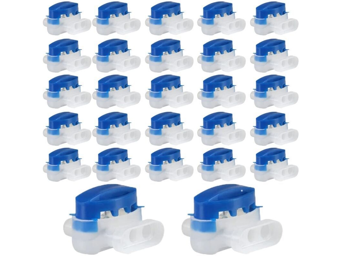 40 Conectores De Cable Impermeables Para Cortacéspedes Robot, Resina Gel, Sin Pelar, 314 Originales