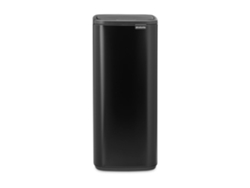 Cubo Touch Bo de 30 litros en negro mate