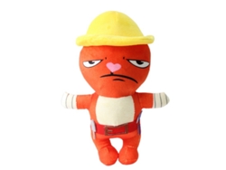 Adorables Peluches De Animales: Oso Espinoso Rojo Caramelo, Corderito, Ardilla Y Castor Ingeniero.