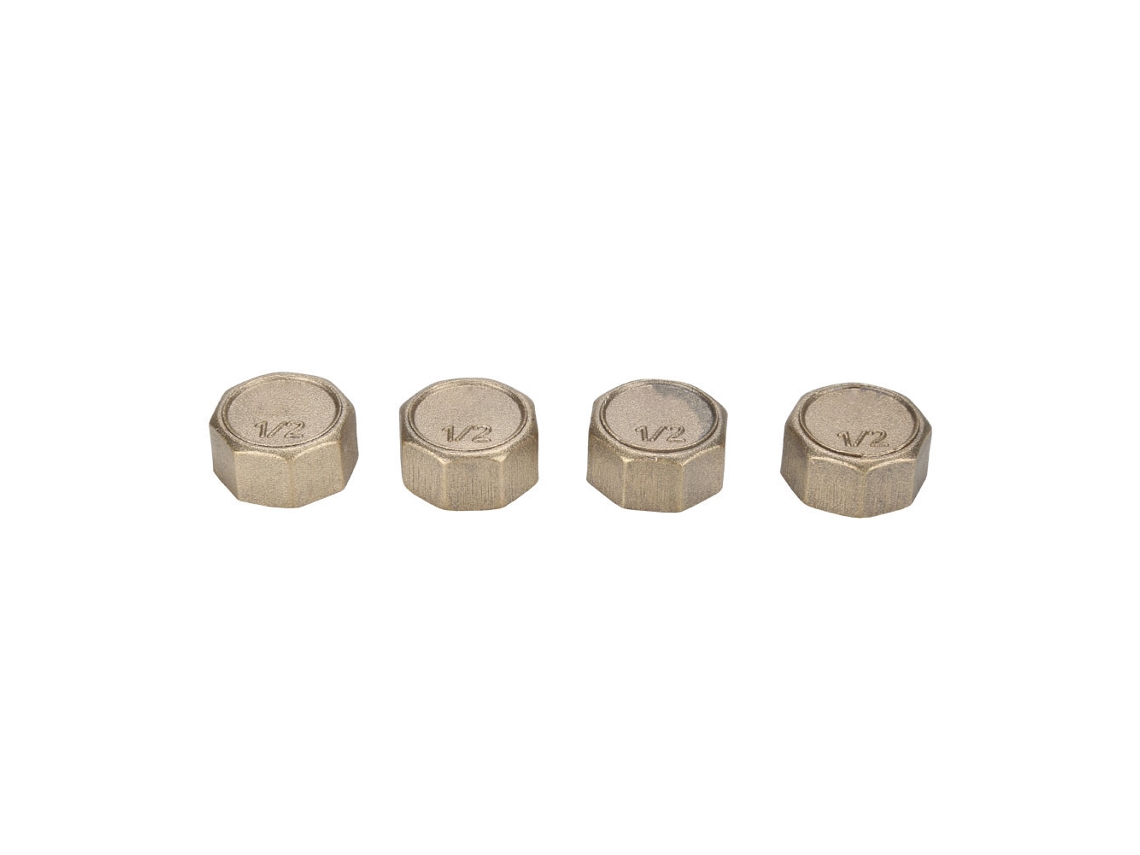 Tapones De Latón Para Tuberías, Rosca De 1/2" Y 3/4", Hembra/macho, De Acero Inoxidable Resistente A La Corrosión.