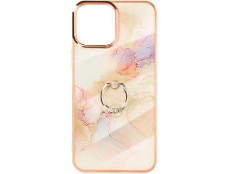 Carcasa iPhone 11 Pro AVIZAR TPU-IMD-WH-11PR Anillo Sujeción Rosa