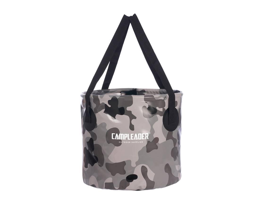 Cubo De Pesca Plegable Campleader De 20 Litros (5,28 Galones), Portátil Con Asa, Para Acampar, Pescar, Hacer Senderismo Y Jardinería.