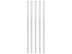 Eixo D de Aço Φ6mm 22cm para Robôs Gobilda Tetrix FTC FRC First WRO
