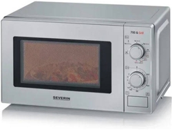 Microondas SEVERIN MW7900 (20 L - Con Grill - Gris)