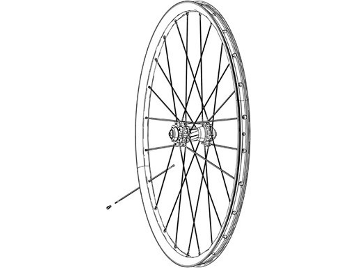 Valvula SRAM Kit Tubeless Zipp Cinta 23 + 2 S Presta 60 (M)