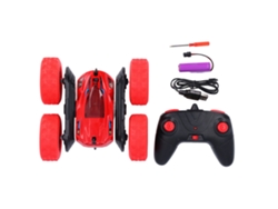Coche Acrobático Teledirigido De 14 Km/s, Todoterreno, Para Niños A Partir De 6 Años - Rojo