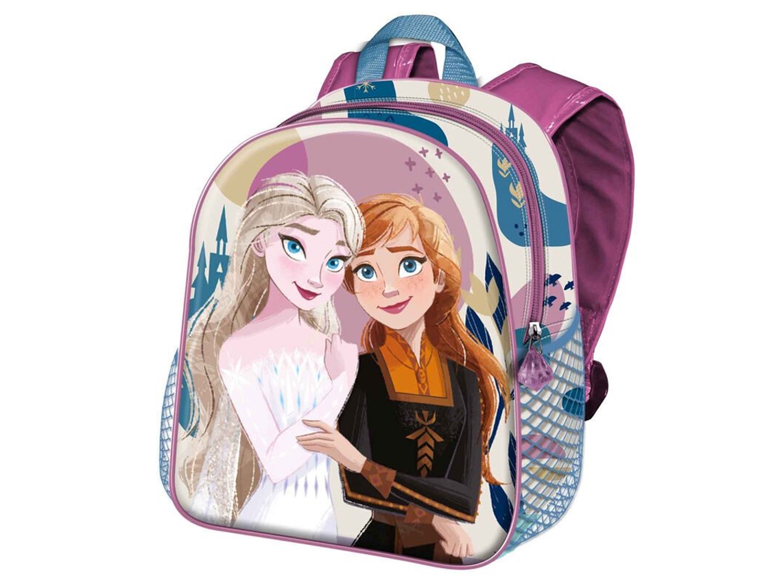 Mochila 3D Castle Frozen 2 Disney 31Cm