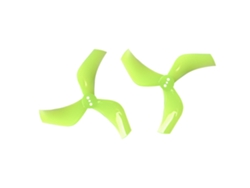 Hélices Gemfan Hurricane D75s-3 Ultraligeras 3 Pulgadas 3 Palas Amarillo Fluorescente 6 Pares 2 Pares Drones Fpv Alta Potencia