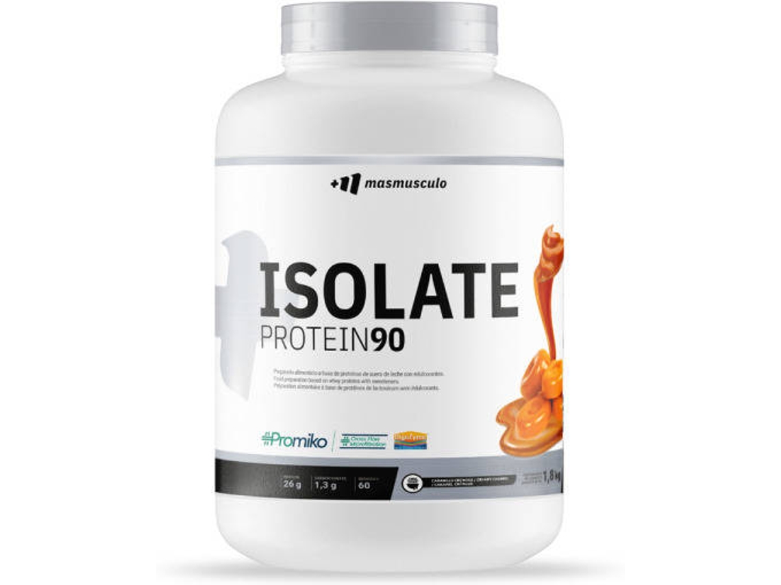 Isolate 90 Cfm - 1,8 Kg Caramelo Cremoso Masmusculo