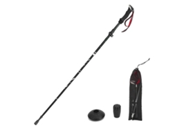 Bastón De Trekking Ligero Y Plegable En Cinco Secciones, Ideal Para Senderismo, Acampada Y Excursionismo Con Mochila.