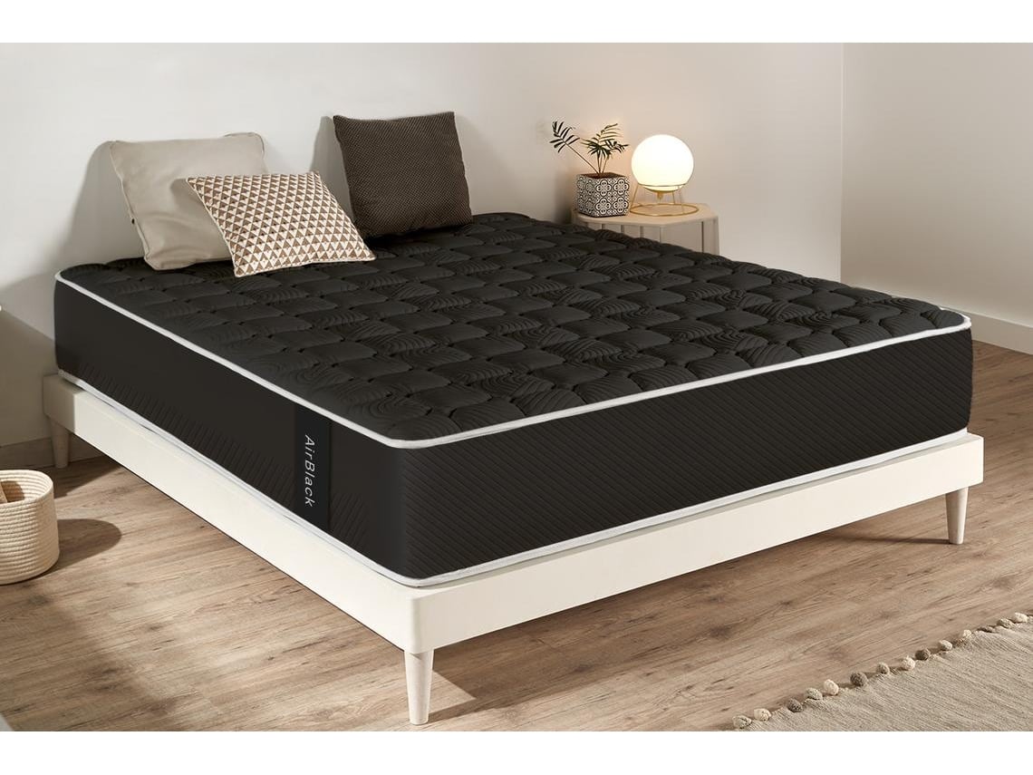 Colchón Viscoelástico Air MOONIA Viscoelástico Negro (140x200cm)
