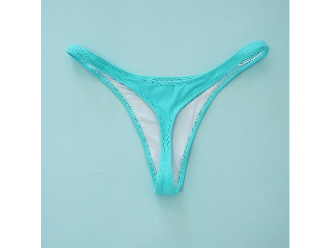 2026-braguitas De Bikini Tanga Para Mujer De Color Sólido Con Poliéster, Spandex Y Nylon Para Playa, Piscina Y Spa