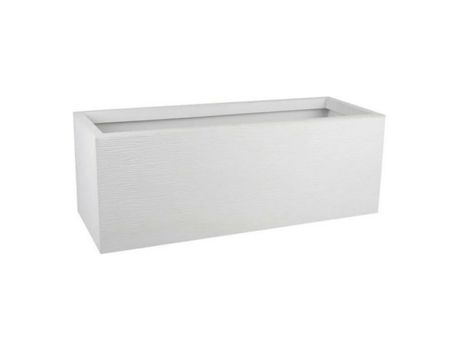 Macetero EDA Graphit Up Rectangular 79,5 x 29,5 x 29,5 cm Blanco