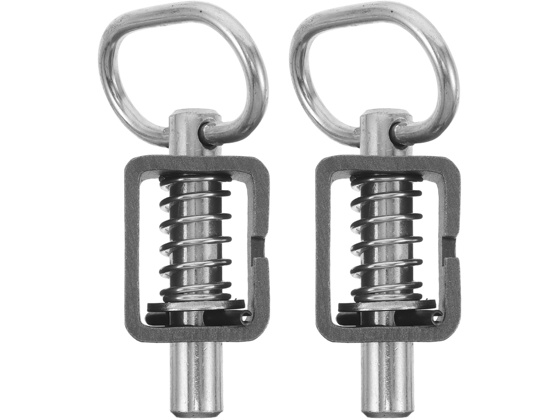 Kit De 2 Cerraduras De Resorte De Alta Resistencia De 5/8 Para Puertas De Remolque De Acero Inoxidable
