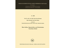 Libro Uber Aufbau, Eigenschaften Und Prufmethoden Feuerfester Mortel De Hans-ernst Schwiete (alemán)