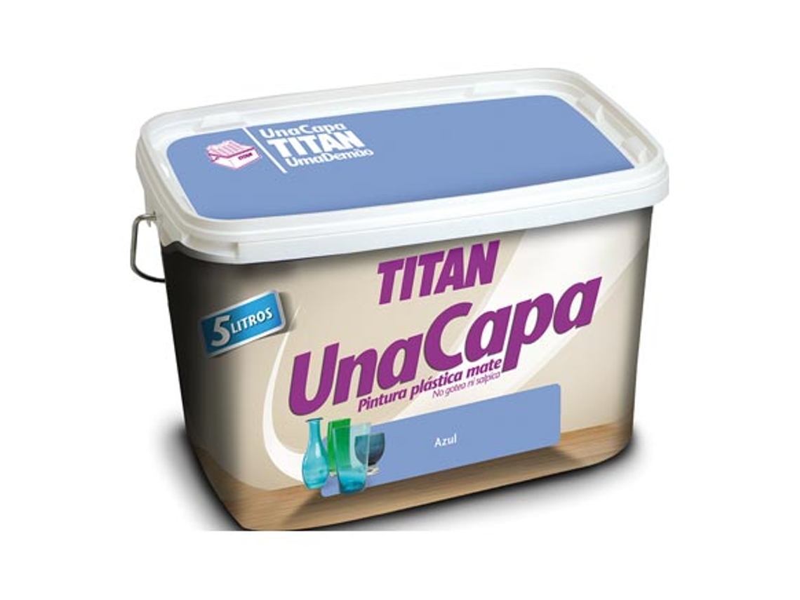 Pintura Plastica Mate Una Capa TITAN