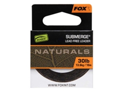 Linha Carpfishing Naturals Submerge 10 M Prateado 40 Lbsfox International