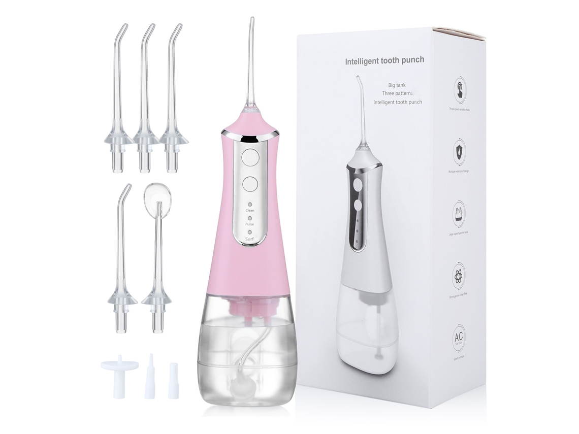 Irrigador Oral Portátil Usb 350 Ml Ipx6 GERTIZ