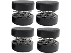 Juego De 4 Soportes De Aislamiento Para Altavoces, Para Uso Con Amplificadores Y Altavoces Estéreo.