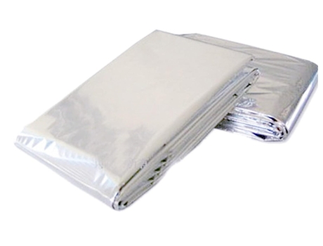 BISBISOUS Manta De Emergencia Hw-003 Actividades Al Aire Libre Senderismo 130X210Cm Plata