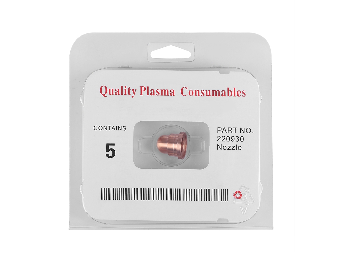 5 Boquillas De Corte Por Plasma, Puntas De Soplete, Consumibles 220930 Para Máquina Max65