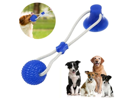 Ventosa Para Perro Juguete Para Dentición Mordedor Para Mascotas Juguete Multifuncional Interactivo Duradero ELKUAIE