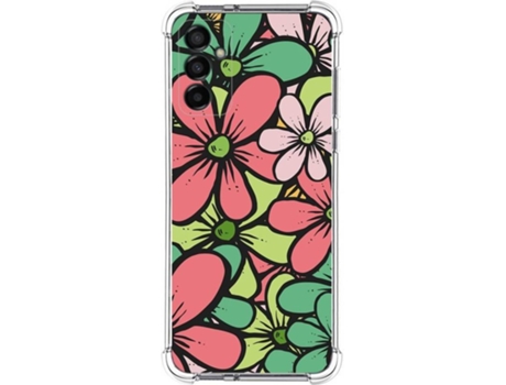 Carcasa para Samsung Galaxy M23 5G TUMUNDOSMARTPHONE Dibujos Antigolpes Flores 02 Multicolor