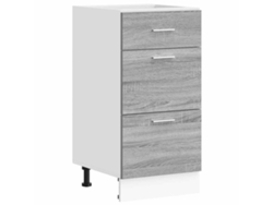 Mueble bajo “lyon” Gris Sonoma 40x46x81,5 cm MAISON EXCLUSIVE
