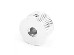 Mm Perilla Giratoria Antideslizante Aluminio 25 X 15 Mm, Potenciómetro 0,25" Diámetro