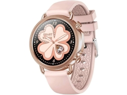 Relojes inteligentes de fitness para iOS y Android, monitor de actividad deportiva, sueño y salud, Yizhood (rosa)