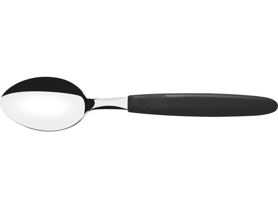 Conjunto de 3 Cucharas de té TRAMONTINA Ipanema Negro (Acero Inox)