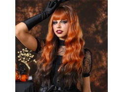 Pelucas realistas y sensuales para disfraces de Halloween y fiestas de cosplay para mujeres en 2026.