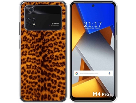 Carcasa para Xiaomi Poco M4 Pro 4G TUMUNDOSMARTPHONE Dibujos Animal 03 Multicolor